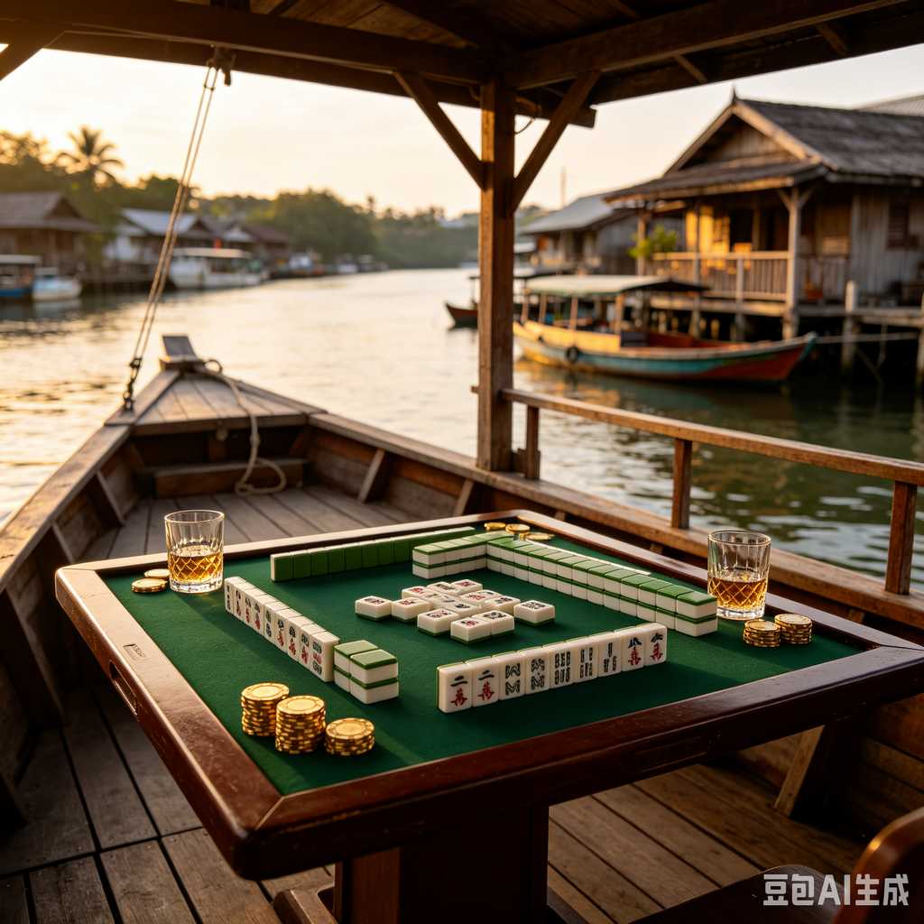 hand carved mahjong tiles