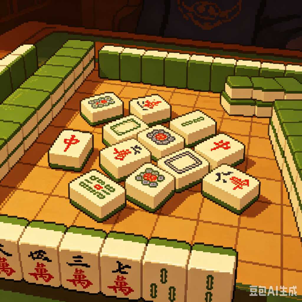special color mahjong set gift